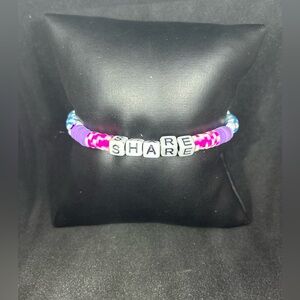 Share (Care Bear) Heishi Bracelet